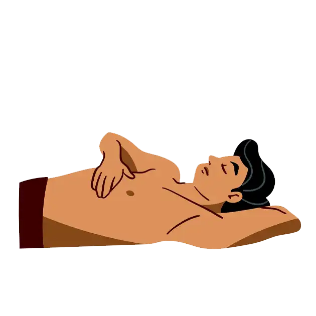 مرحله لمس کردن (دراز کشیده)